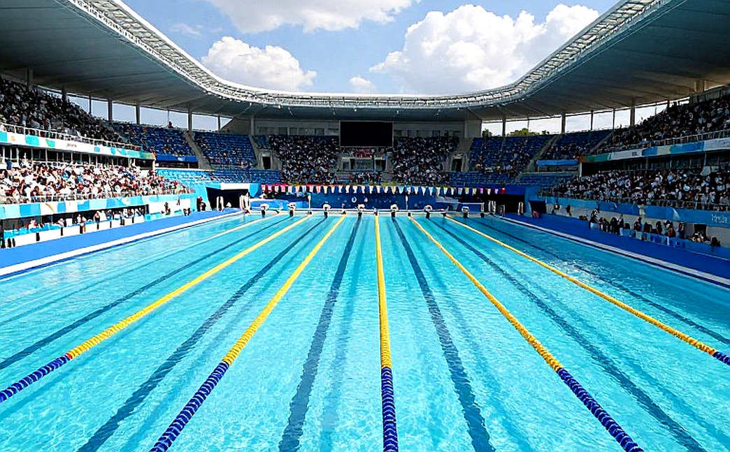 Reef McMeeking vươn lên ngôi số 1 mùa giải nội dung 100 ếch nam 15-16 tuổi tại LBHS Patriot Invitational Reef McMeeking vươn lên ngôi số 1 mùa giải nội dung 100 ếch nam 15-16 tuổi tại LBHS Patriot Invitational